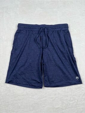 Greyson Guide Sport Shorts Maltese Heathered Navy 8” Inseam M